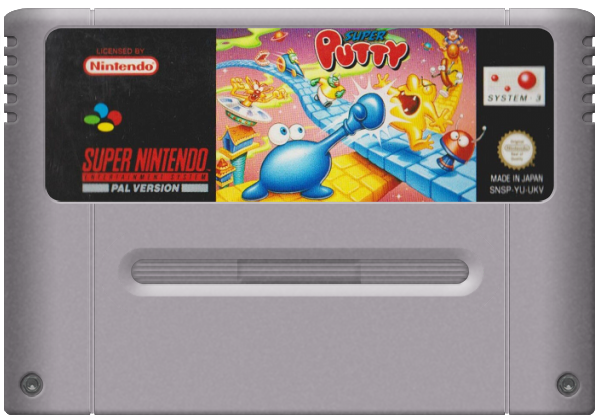 Super Putty media 7 for Super Nintendo